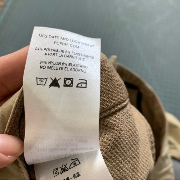 Patagonia Quandary Roll Up Hiking Pants size 8 Adjustable Waist Lightweight - Picture 12 of 15